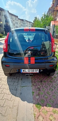 Peugeot 107 cena 11900 przebieg: 168500, rok produkcji 2008 z Warszawa małe 121